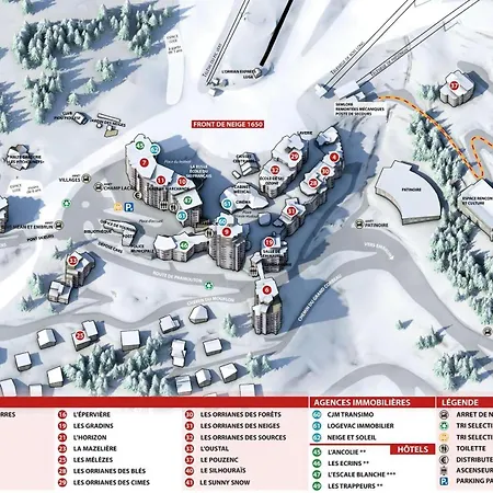 Apartment Le 1650 - Pour 2 Personnes Coeur De Station Des Orres 1650 Mae-5831 *